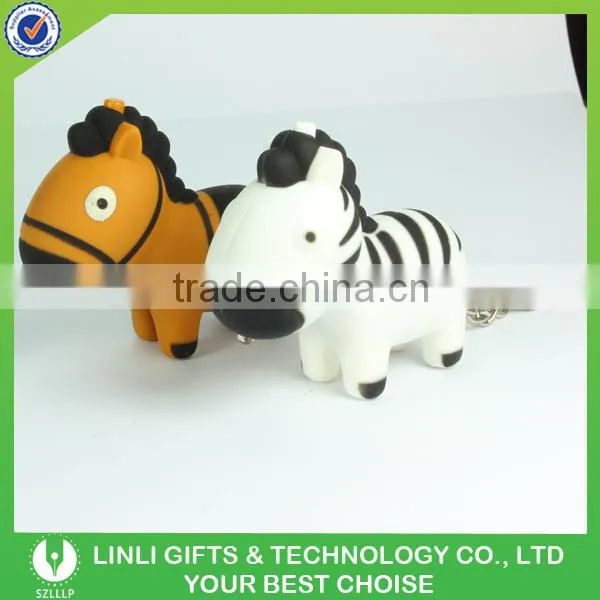 Promotional Led Horse Key Chain With Sound photo-2