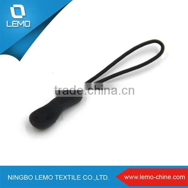 Rubber Zipper Puller With Nylon String