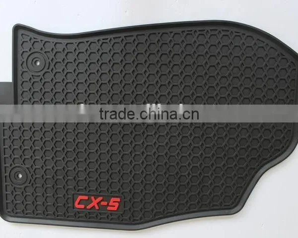 Hot Sale Custom Full Set Position Auto Car Floor Mats For MAZDA CX-5 photo-6