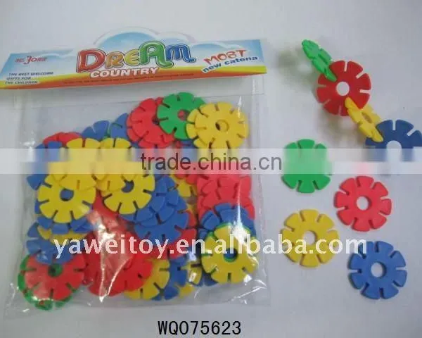 60pcs Plastic Building Blocks Plastic Educational Block