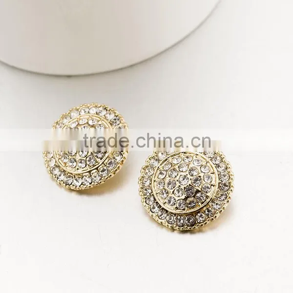 Fashion Designer Clothing Buttons,crystal Button,rhinestone Pearl Button photo-3