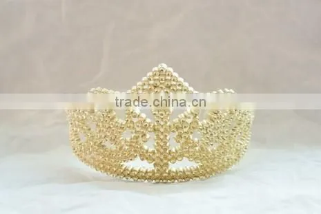 9cm Highx12cm Diameter Metallic Plastic Tiaras Angel Tiaras and Crowns photo-4