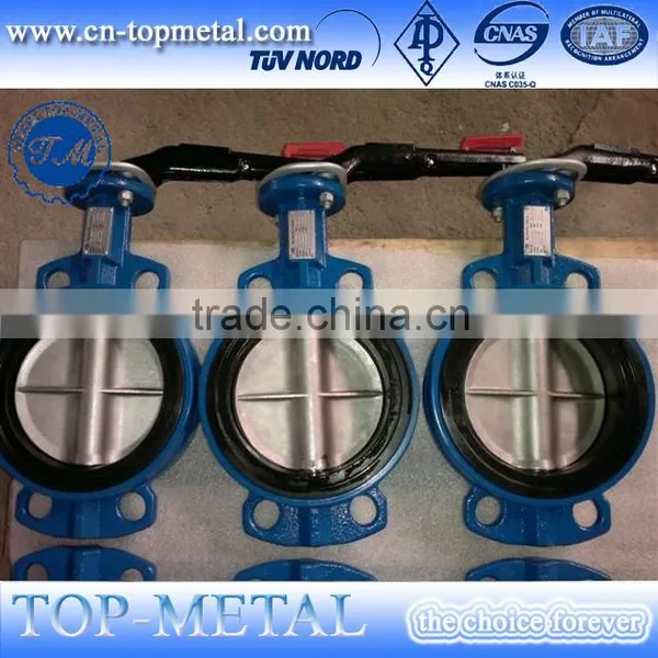 High Quality Ductile Iron Wafer Butterfly Valves photo-3