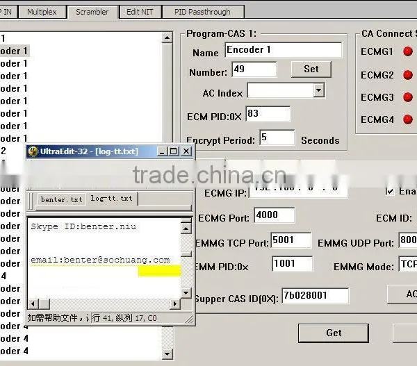 IP Scrambler QAM Modulator (TS IP/multicast Gigabit In,4*DVB-C RF Out) photo-5