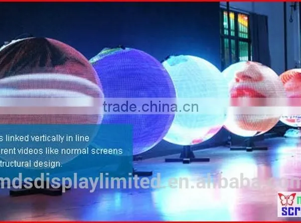 P10 Full Color Led Ball Screen,indoor Use for Event and Event Video Show photo-6