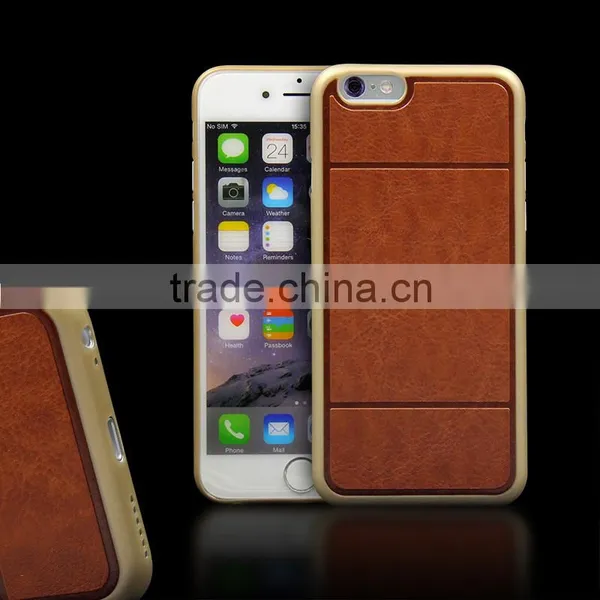 High Quality PU Leather Case for IPhone6 4.7inch , High Quality Mobile Phone Protector for Iphone6 Leather Case photo-4