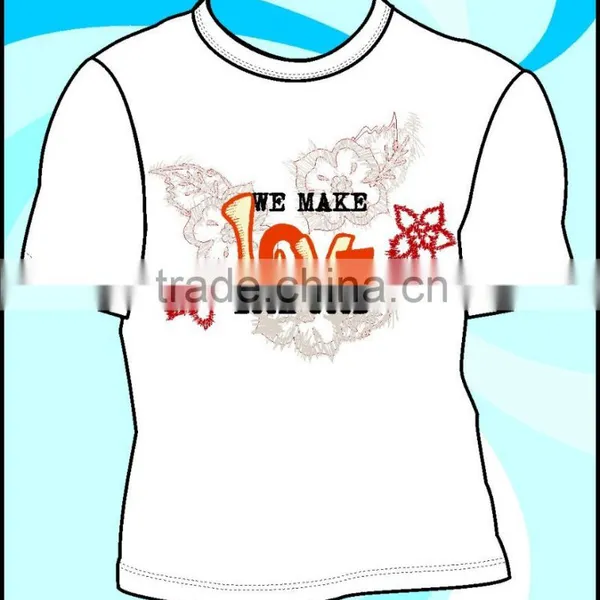 Printing T Shirts Cotton/ Custom Silk Screen Printing T Shirt/ Machine Screen Printing T Shirt photo-4