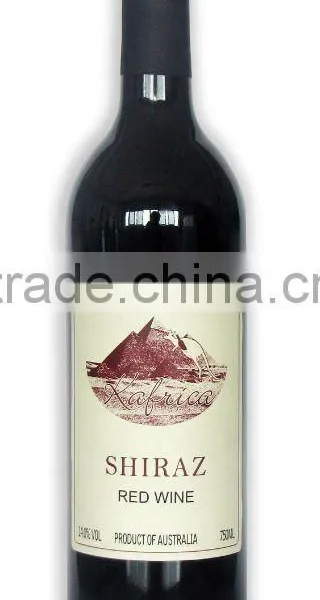 Wine of Australia Red Wine Shiraz Cheapest Wine