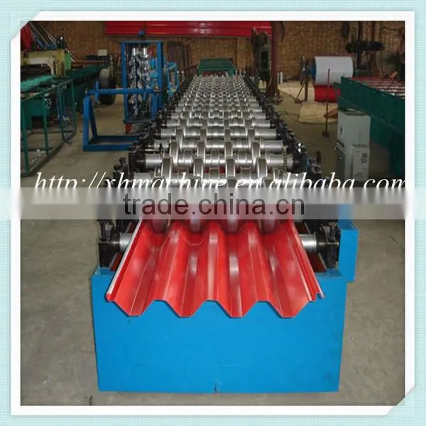 750 Roofing Material Corrugated Profile Forming Machine for Sheet Metal photo-3
