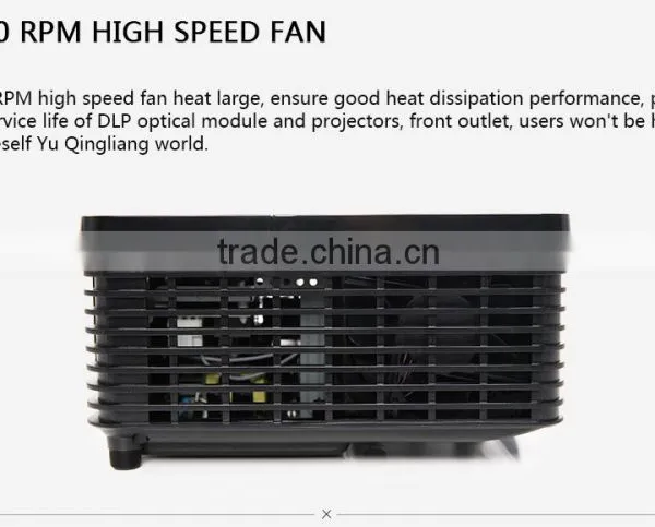 Built-in Speaker LED Projector DLP 3000 Lumens Full HD 1080P Digital Projector photo-2