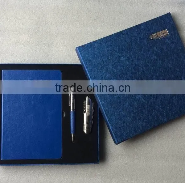Newly Promotional Leather Loose Leaf Diarysk With Pen photo-2
