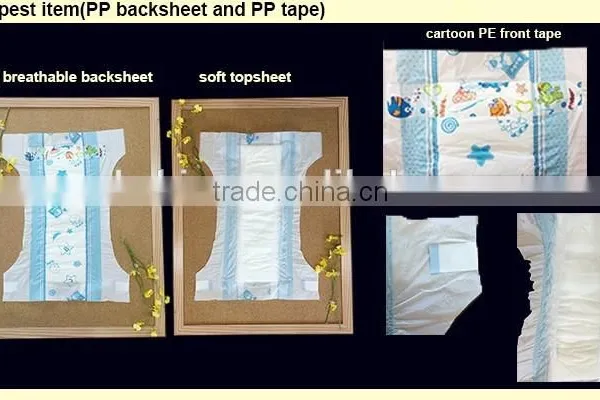 Cheap Disposable Baby Diaper Diapers/nappies in Bulk Available Manufacturer in China photo-6