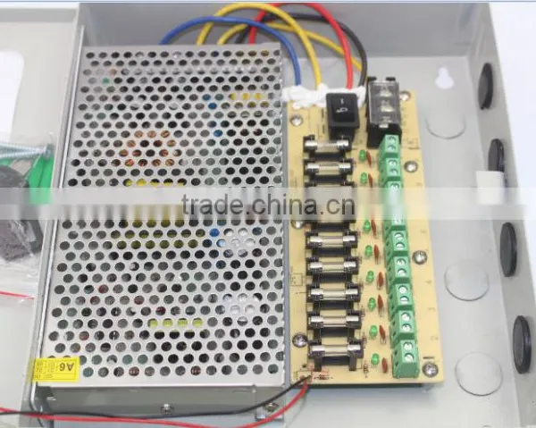 Manufacture Psu 9CH AC 100-220V Input 12V 15A Outdoor Switch Box YJS-A034 photo-4