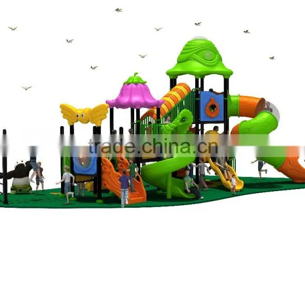 Big Size Hot Selling Multiple Children Outdoor Slide Playground photo-3