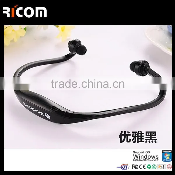 Neckband Bluetooth Headset,bluetooth Headset for Bicycle Helmet,fm Radio Bluetooth Headset--BTH-215--Shenzhen Ricom photo-2