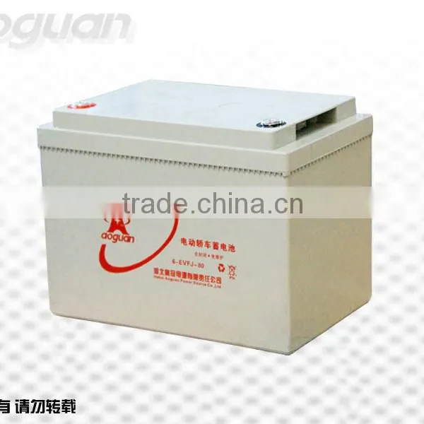 Electric Battery 12V80Ah / Deep Cycle Battery/auto Battery