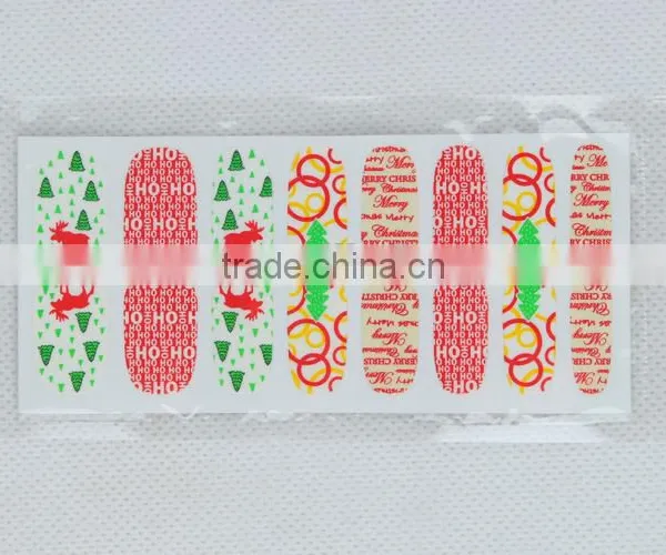 2015 the Newest 3D Snowman Christmas Nail Sticker photo-6