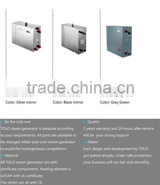 Commercial Steam Room High Pressure Steam Generator Steam Shower Cubicle Enclosure Bath Cabin photo-4