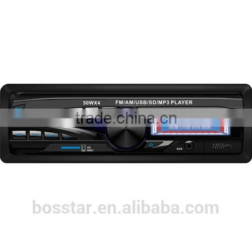 12v Universal 1 Din fm Radio Car Mp3 Player Bluetooth Kit USB tf SD MMC Aux in photo-2