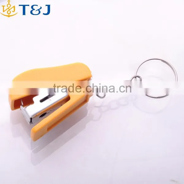 >>>2016 Colorful High Quality Unisex Gift Stapler Keychain Useful Convinient Book Stereo Key Holder/ photo-3