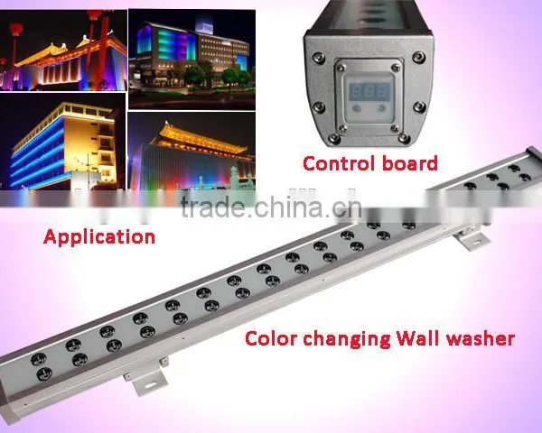 DMX 512 With Digital Board LED Wall Washer Light 24V DC