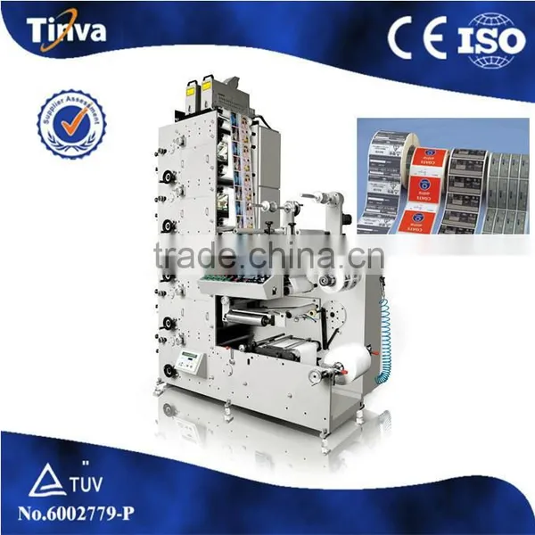 Stepless Frequency Control RFRY Automatic FlexoGraphic Label Printing Machine