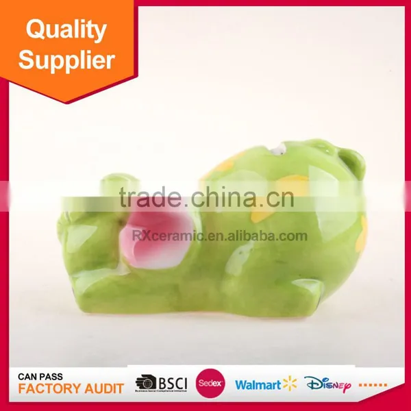 Hot Sale Wholesale Elephant Shape Novelty Piggy Bank With Hand Painted photo-4