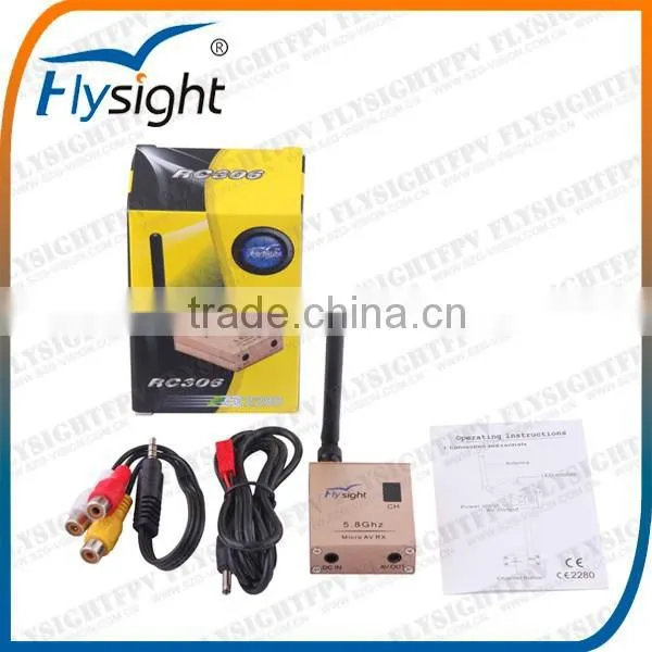 G1097 Flysight RC306 32 Channels 5.8GHz Wireless Video Audio FPV Receiver for RC Heli Multicopter photo-4