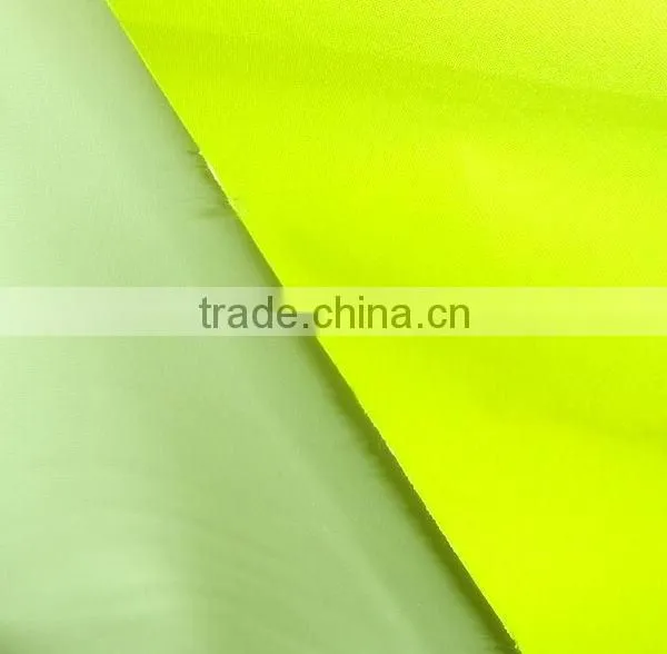 EN471 ANSI107 High Visibility Garments Fabric With Water Proof Breathable Coating