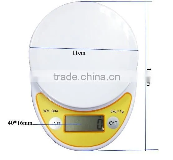 Kitchen Weighing Scale 5kg LCD photo-2