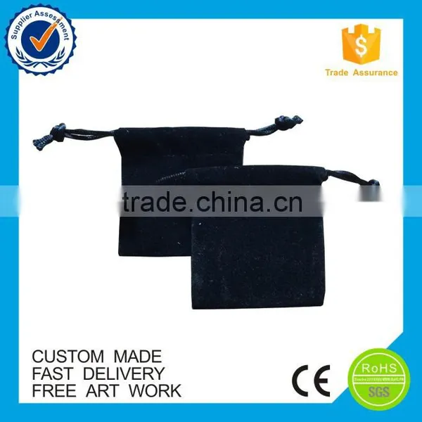 Printing Logo Custom Velvet Jewelry Bag for Metal Lapel Pin Badges photo-6