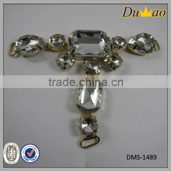 Classical Shoe Ornaments With Metal Chain for Women