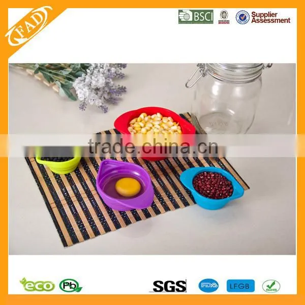 Space Saving FDA Standard Collapsible Silicone Measuring Cup Set photo-6