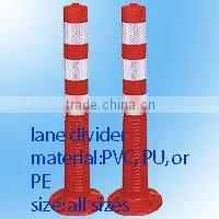 Plastic Traffic Guide Flexible Warning Spring Post photo-2