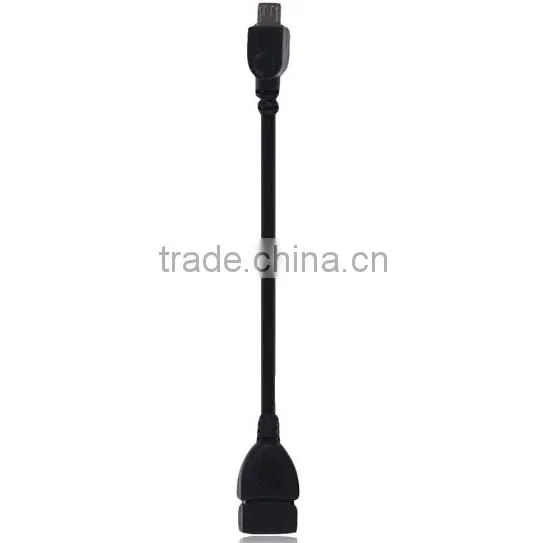 Micro USB 2.0 A Female to B Male Converter OTG Adapter Cable / OTg Data Transfer / OTG Data Cable photo-3