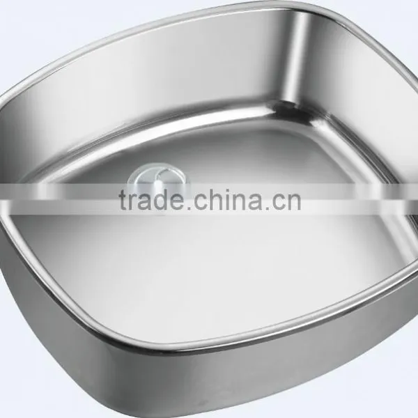 Yacht,Boat,Train and Public Mobile Toilet Used Stainless Steel 304 Rectangular Hand Wash Basin Kitchen Sink GR-Y539C photo-4