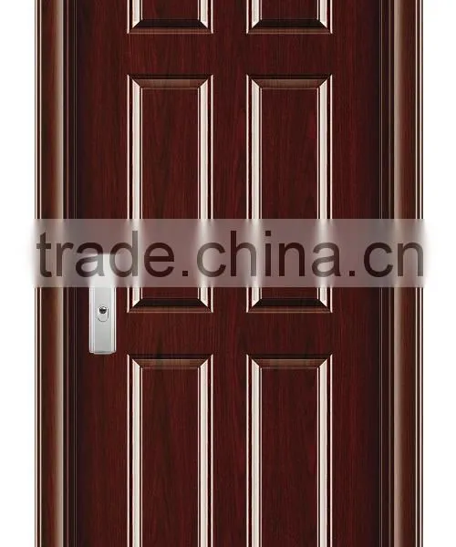 China Directly Export Fashion American Steel Doors Cheap Security Door photo-4