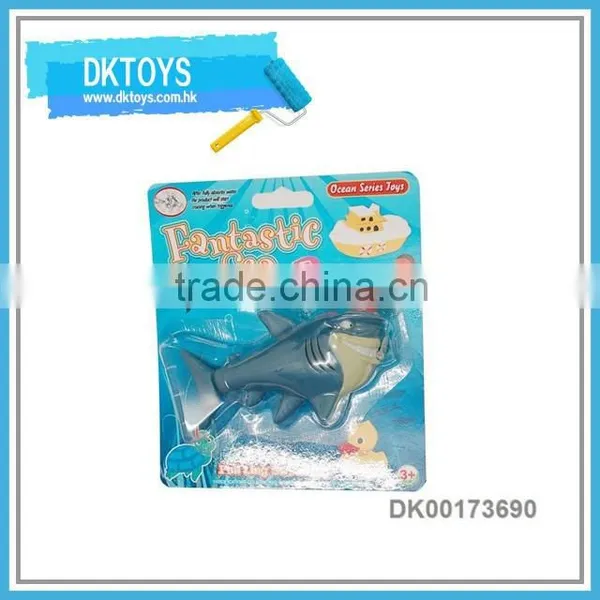 Pull String Plastic Toy Swimming Shark Funny Pull Line Toy