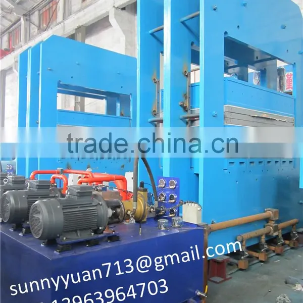 New Price Rubber Tile Press Machine / Rubber Floor Making Machine / Rubber Mat Manufacturing Machine photo-6