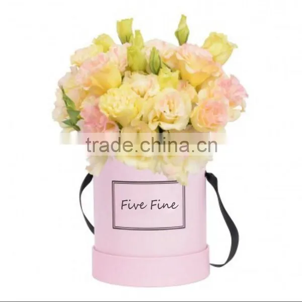 2016 Luxury Rose Delivery Round Packaging Gift Box Printing, Wholesale Flower Shipping Boxes for Sale in China photo-3