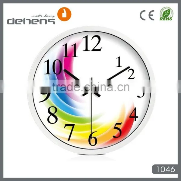 Modern Cheap Plastic Wall Clock photo-2