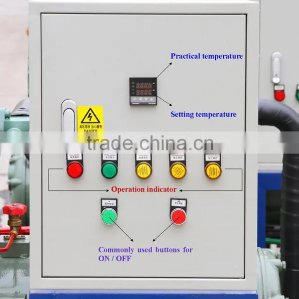 1 Ton Ice Block Making Machine With Brine Water For Ice Feezing photo-4