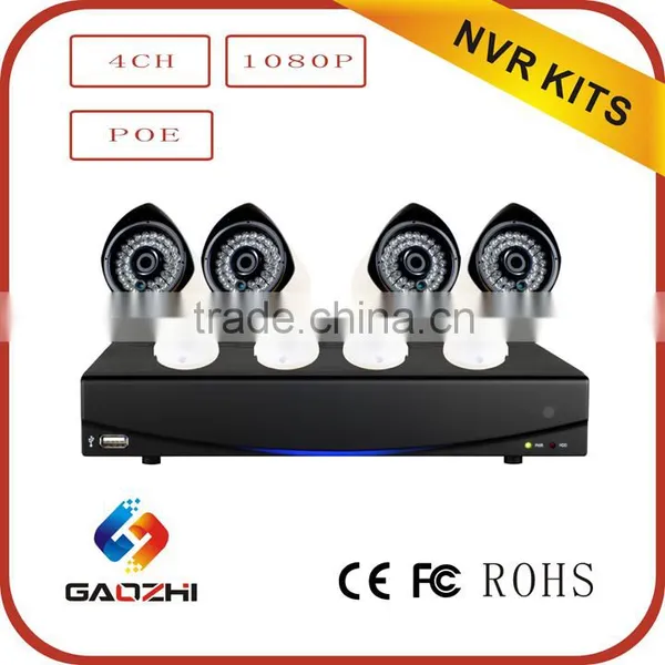 4ch poe home system security products nvr kit
