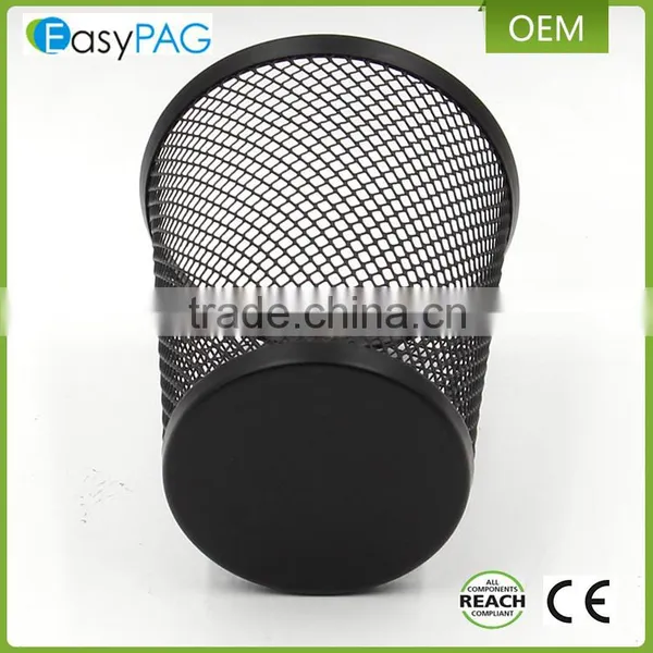 Wholesale Factory Personalized Metal Mesh Desktop Pen Holder photo-3
