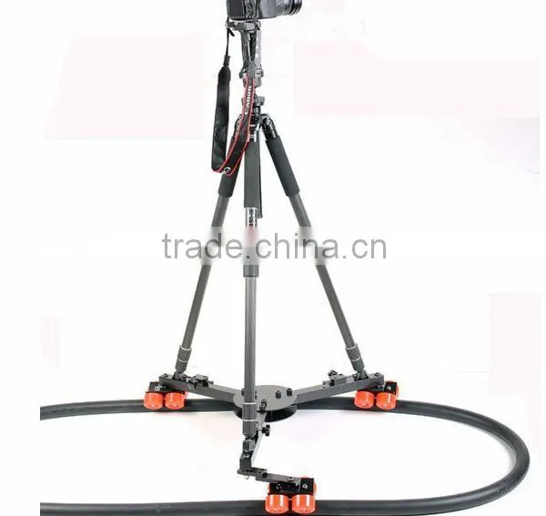 Camera Heavy Video Slider Dolly Tripod Dolly Track Wheels Moving Car photo-5