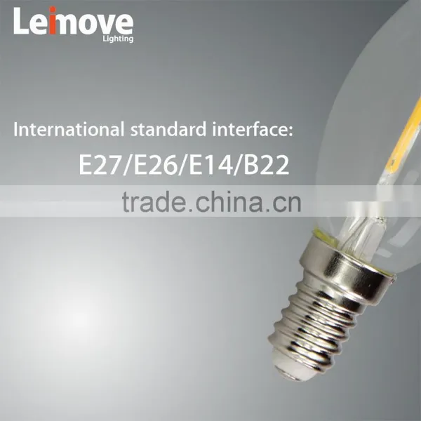 2015 New Desigin Indoor Cool Whire E26 100-240v 4 Watt Glass Led Bulb Light photo-4