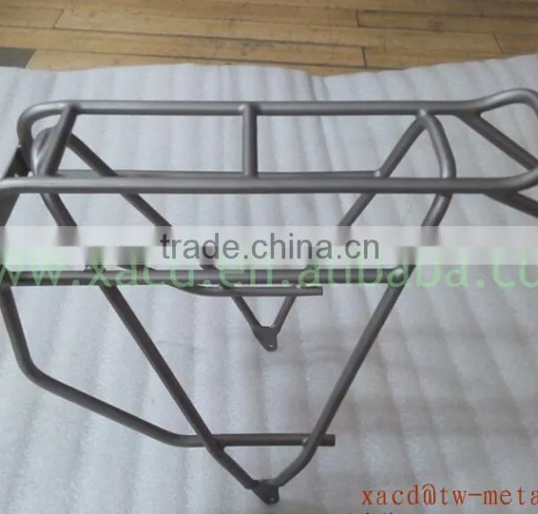 Factory Producing Titanium Bicycle Rear Rack With Sand Blast Bike Parts Capacity 25kg Bike Rear Rack photo-4