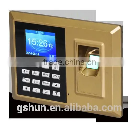 Plastic Shell Biometric Fingerprint Time Attendance Machine photo-2