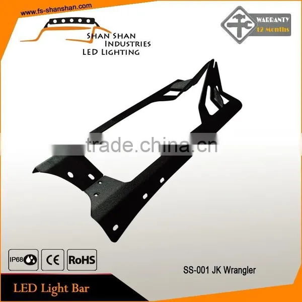 Led Light Bars JEEP JK Windshield Roof Mounting Brackets photo-3