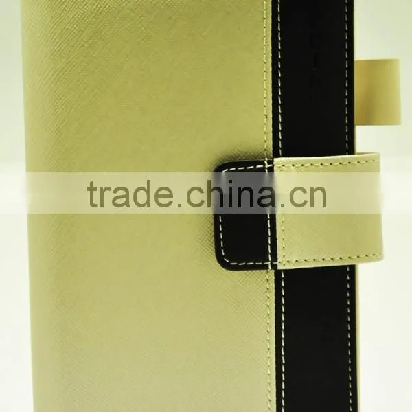 A5 Leather Personalized Binder Notebook photo-2